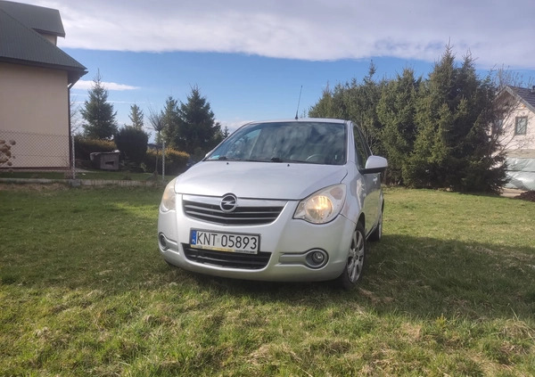 Opel Agila cena 16250 przebieg: 120000, rok produkcji 2008 z Krasnystaw małe 56